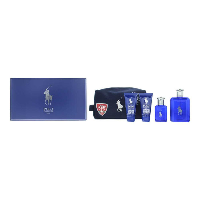 Ralph Lauren Polo Blue 4 Piece Gift Set For Men