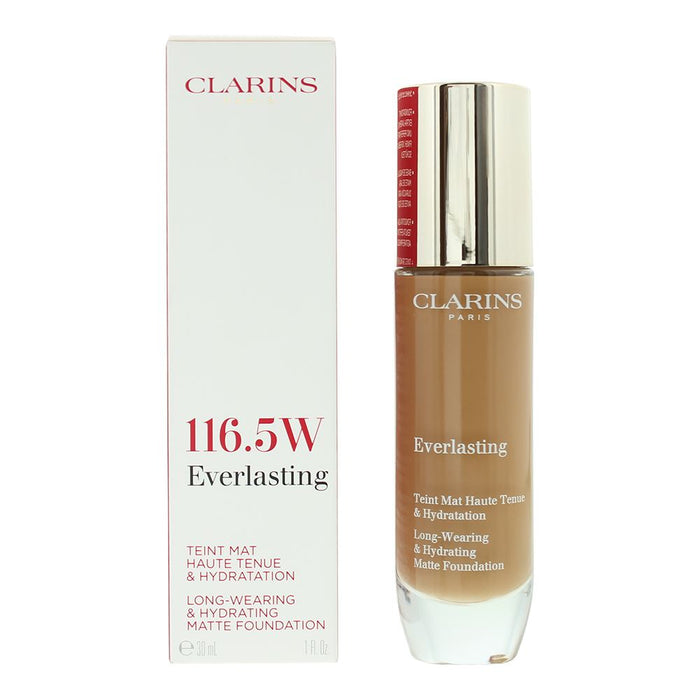 Clarins Everlasting 116.5W Coffee Foundation 30ml For Women