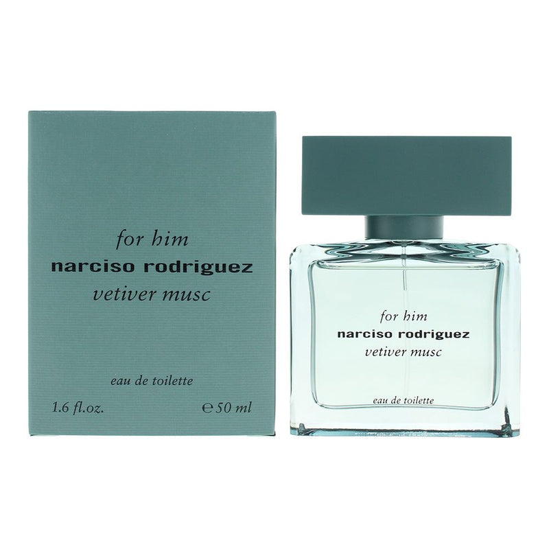 Narciso Rodriguez For Him Vetiver Musc Eau De Toilette 50ml For Men