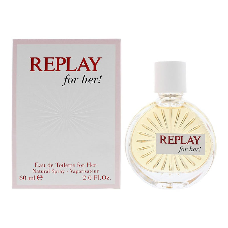 Replay For Her Eau de Toilette 60ml Women Spray