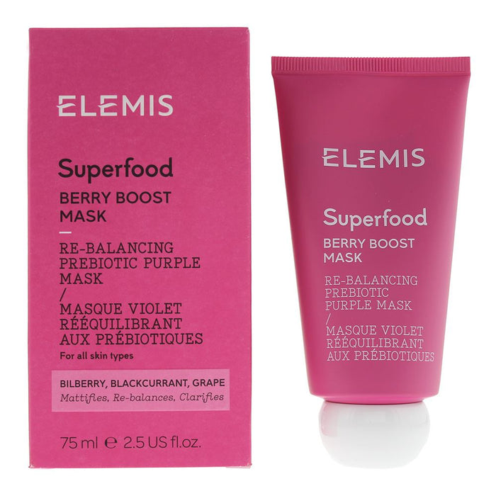 Elemis Superfood Berry Boost Mask 75ml All Skin Types