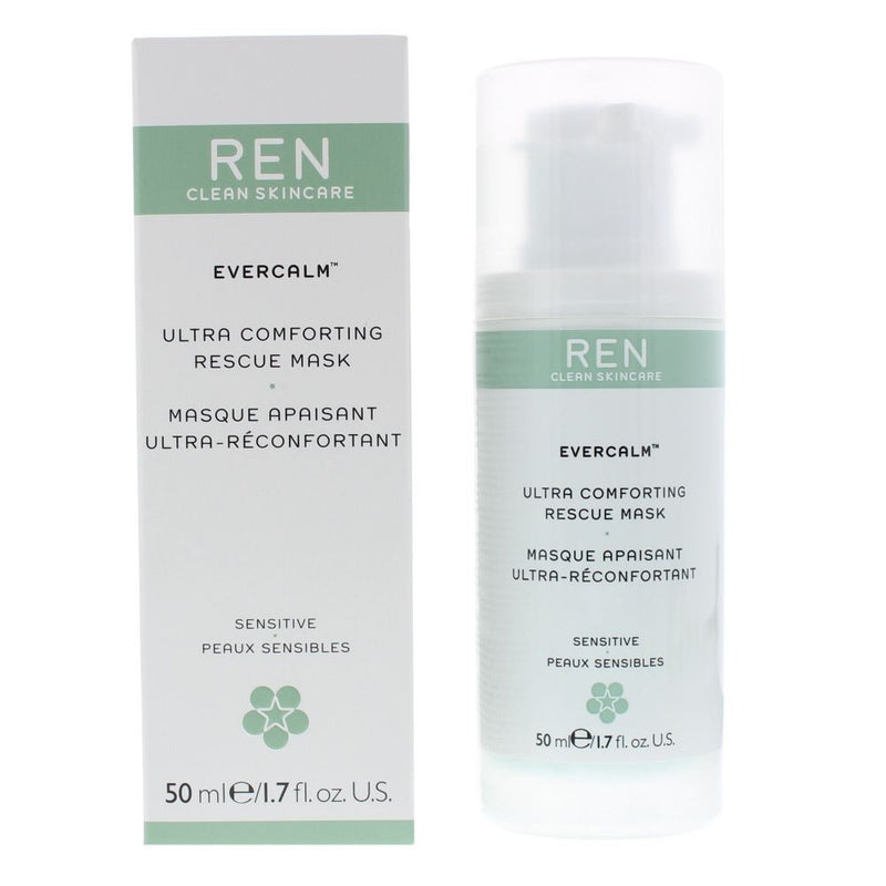 Ren Evercalm Ultra Comforting Rescue Sensitive Skin Mask 50ml Women