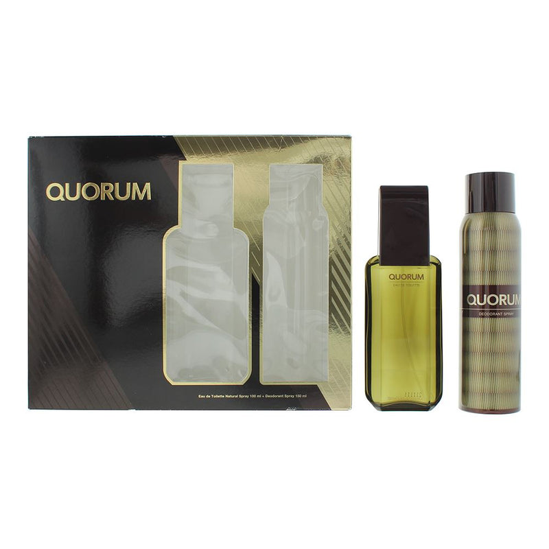 Puig Quorum 2 Piece Gift Set For Men