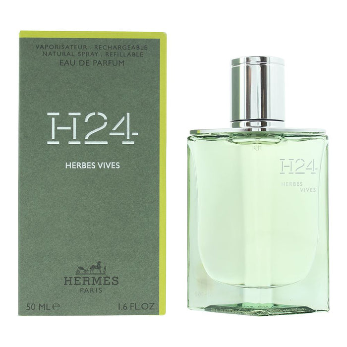 Hermes H24 Herbes Vives Rechargeable Eau de Parfum 50ml Perfume For Men