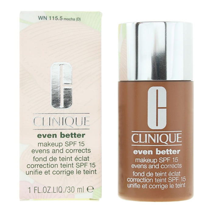Clinique Even Better Makeup SPF 15 WN 115.5 Mocha Foundation 30ml For Women