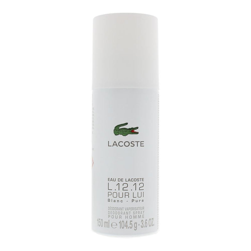 Lacoste Eau de Lacoste L.12.12 Pour Lui Blanc Deodorant Spray 150ml For Men