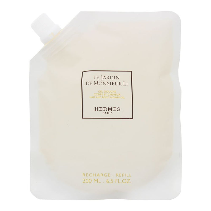 Hermes Le Jardin De Monsieur Li Refill Hair Body Shower Gel 200ml For Unisex
