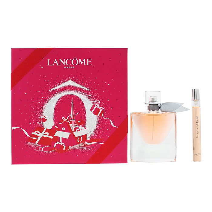 Lancome La Vie Est Belle 2 Pcs Gift Set: EDP 50ml - EDP 10ml Women Spray