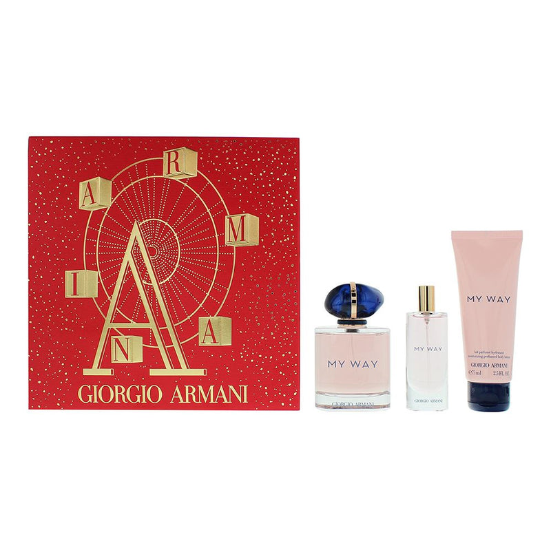 Giorgio Armani My Way 3 Piece Gift Set For Women