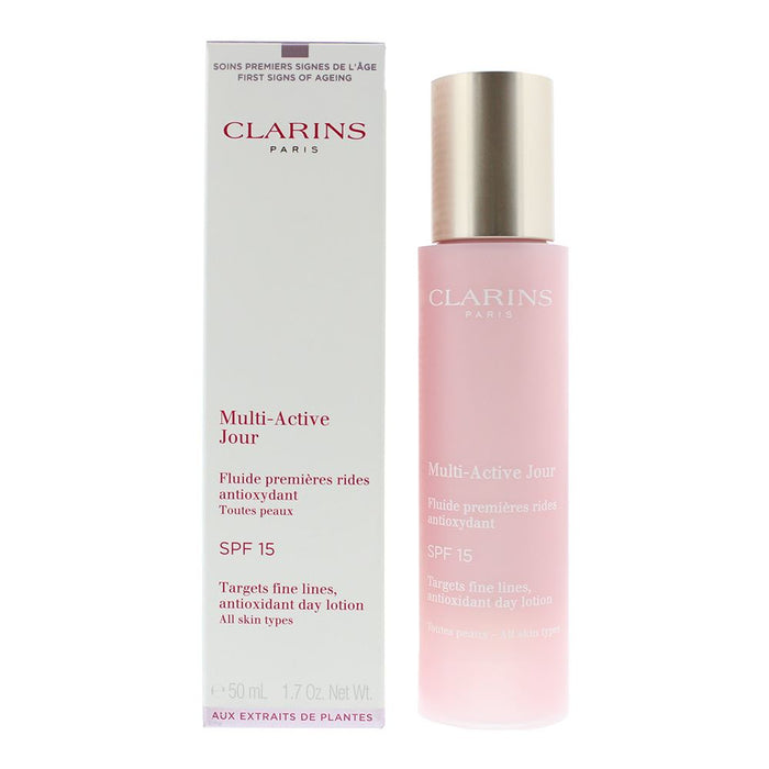 Clarins Multi-Active Day SPF15 Antioxidant Day Lotion All Skin Types 50ml