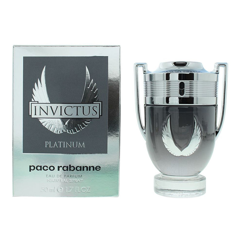 Paco Rabanne Invictus Platinum Eau De Parfum 50ml Men Spray
