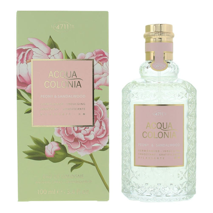 4711 Acqua Colonia Peony Sandalwood Eau De Cologne 100ml for Unisex