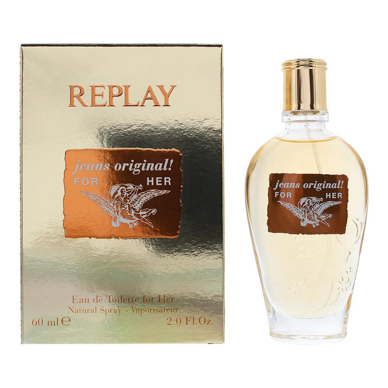 Replay Jeans Original for her Eau de Toilette 60ml Women Spray