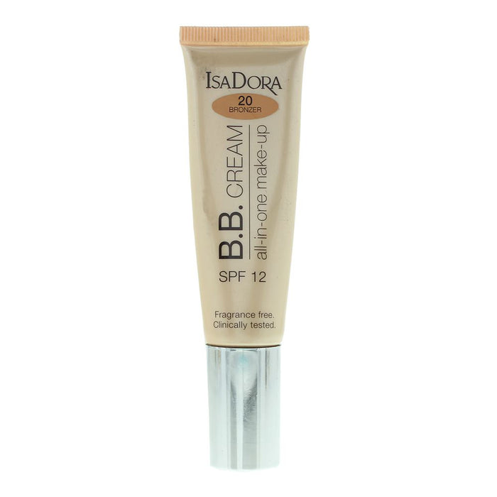 Isadora BB Cream 20 Bronzer SPF 12 All-In-One Make-Up 35ml For Women