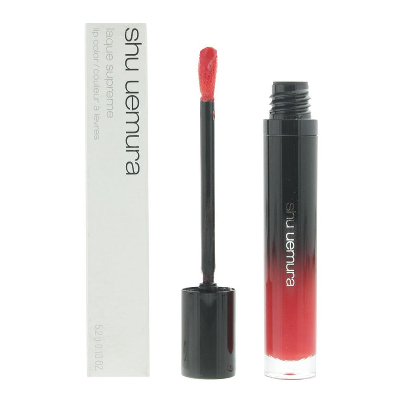 Shu Uemura Laque Supreme OR01 Ruby Orange Lip Colour 5.2g For Women