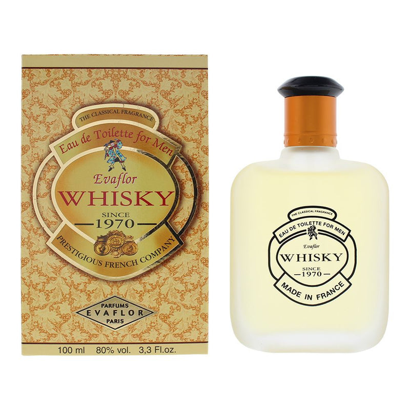 Evaflor Whisky Men Eau De Toilette 100ml Men Spray