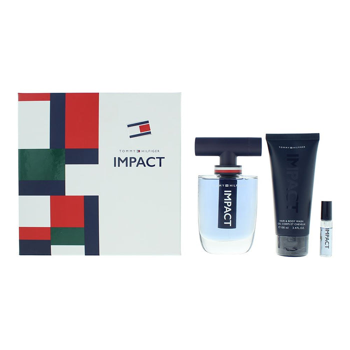 Tommy Hilfiger Impact 3 Pcs Gift Set For Men