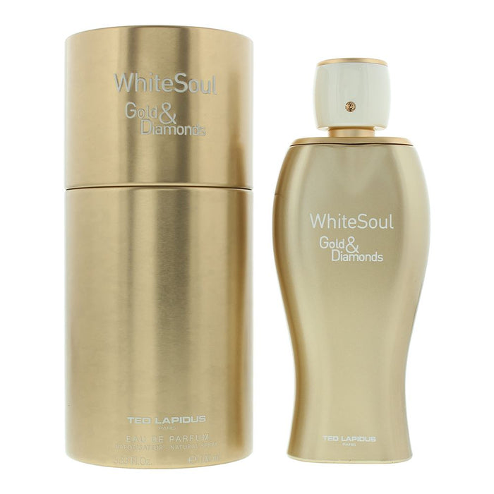 Ted Lapidus White Soul Gold And Diamonds Eau De Parfum 100ml Women Spray