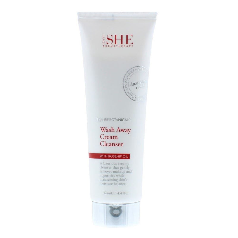 Om She Wash Away Cream Cleanser 125ml