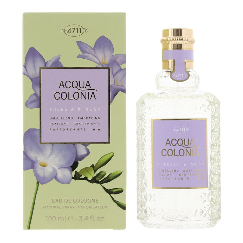 4711 Acqua Colonia Freesia & Musk Eau de Cologne 100ml For Unisex
