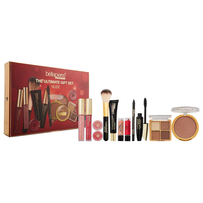 Bellapierre Cosmetics Ultimate Gift Set Nude 12 Piece Gift Set For Women