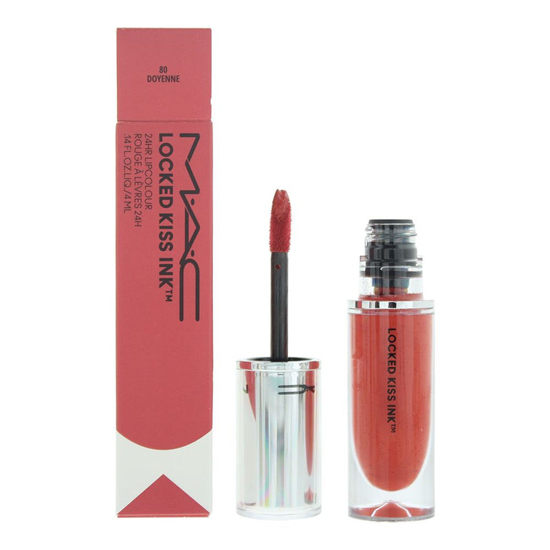 Mac Locked Kiss Ink 80 Doyenne Lip Colour 4ml For Women