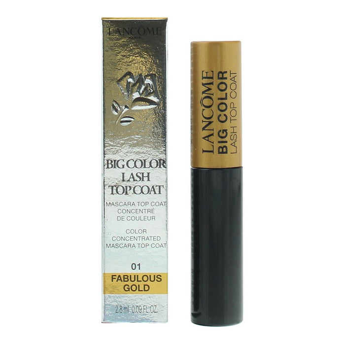 Lancome Monsieur Big Color Lash Fabulous Gold Mascara Top Coat 2.8ml Women