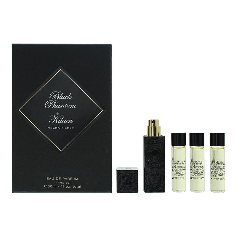 Kilian Black Phantom 4 Piece Gift Set: 4 x Eau De Parfum 7.5ml For Unisex