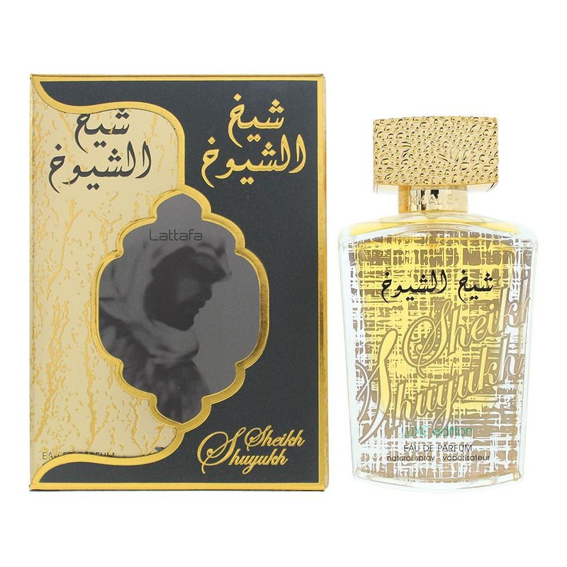 Lattafa Sheikh Al Shuyukh Luxe Edition Eau De Parfum 100ml for Unisex