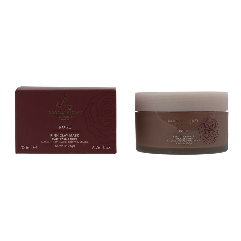Aromatherapy Associates Rose Pink Clay Mask 200ml For Women