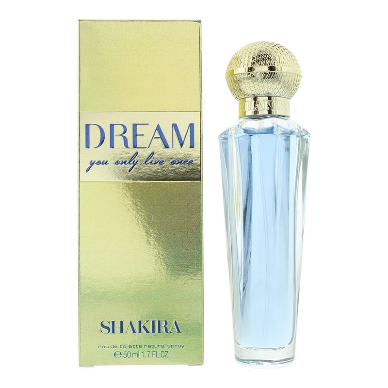 Shakira Dream You Only Live Once EDT 50ml Spray For Women Her Brand NEW