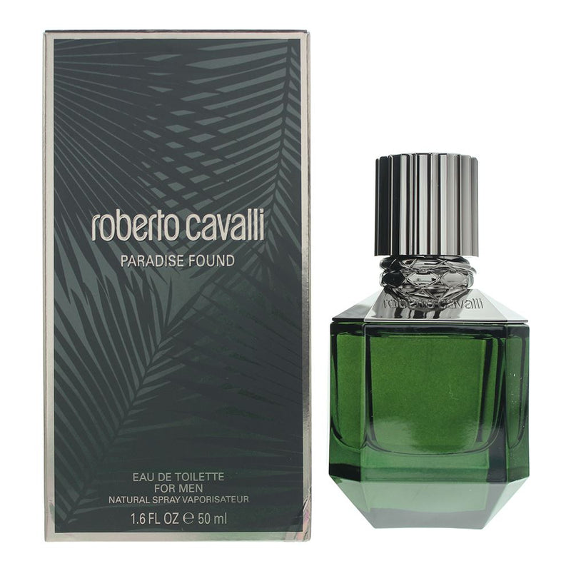 Roberto Cavalli Paradise Found For Men Eau de Toilette 50ml Men Spray