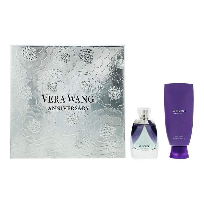 Vera Wang Anniversary EDP 2 Pcs Gift Set: EDP 50ml - Body Lotion 100ml For Women