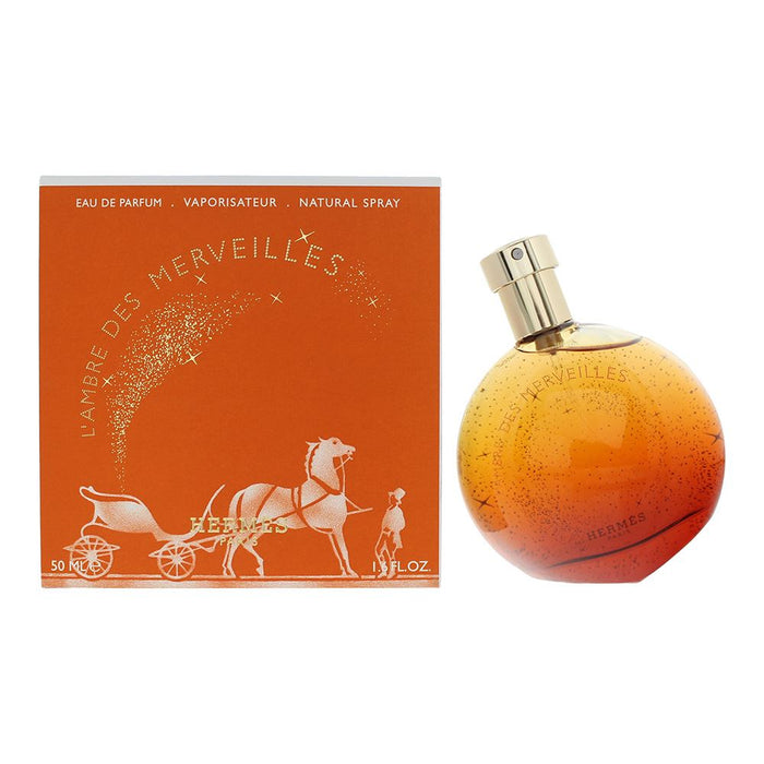 Hermes L'ambre Des Merveilles Eau de Parfum 50ml Unisex Spray