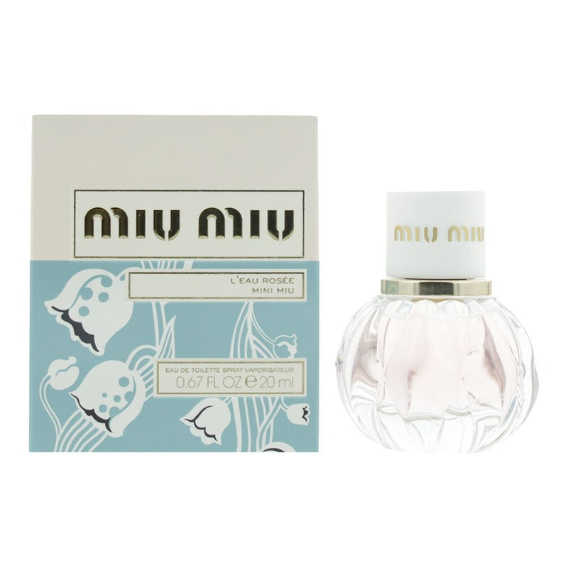 Miu Miu L'eau Rosee Eau de Toilette 20ml Women Spray