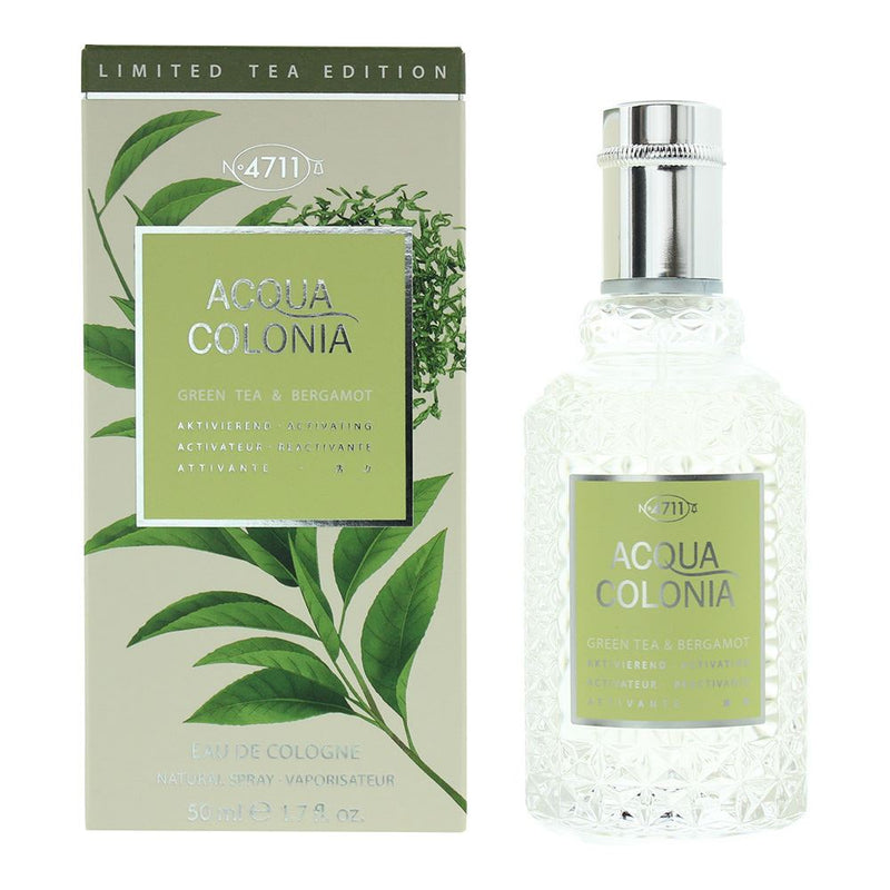 4711 Acqua Colonia Green Tea Bregamot Eau de Cologne 50ml For Unisex