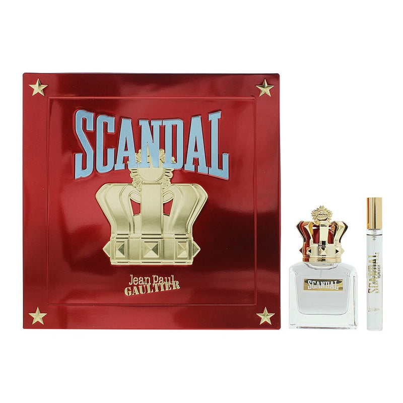 Jean Paul Gaultier Scandal Pour Homme EDT 50ml - Eau de Toilette 10ml Men Spray