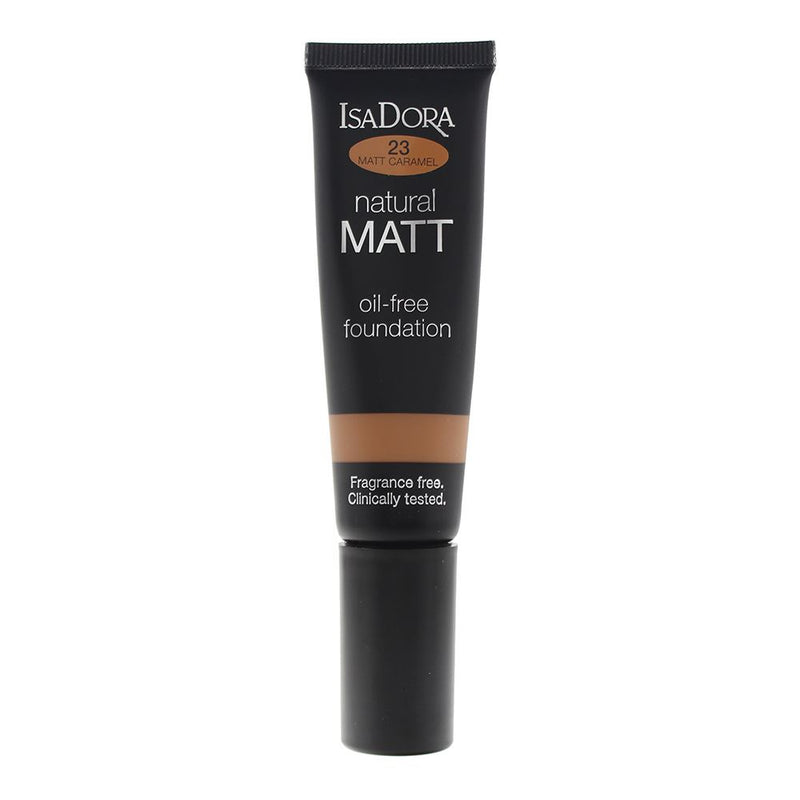 Isadora Natural Matt Oil-Free 23 Caramel Foundation 35ml For Women