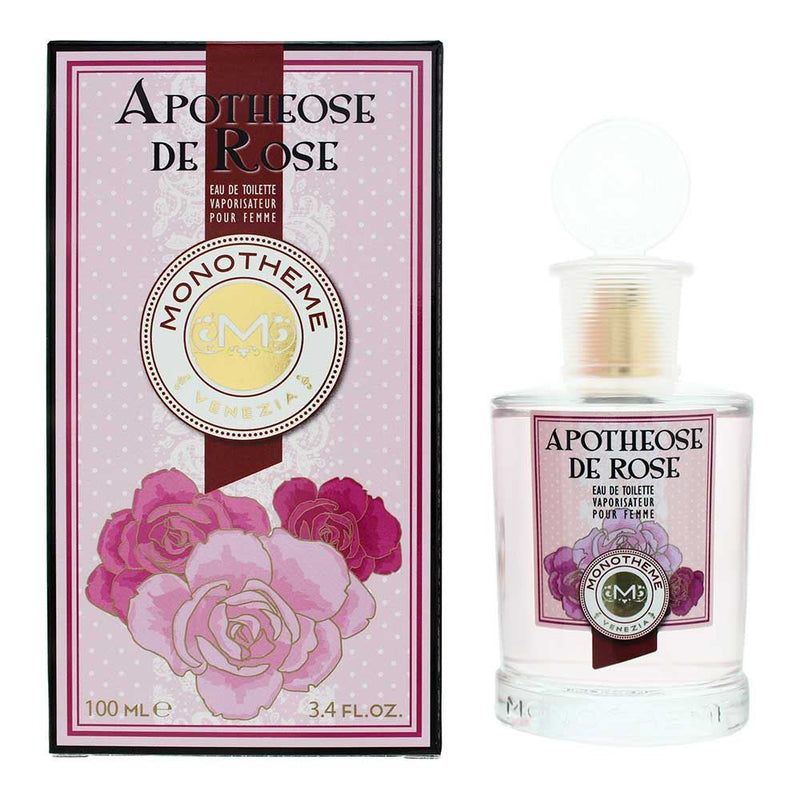 Monotheme Apotheose De Rose Eau de Toilette 100ml Womens Perfume