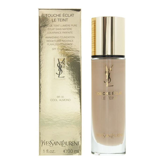 Yves Saint Laurent Touche eclat BR30 Cool Almond Foundation Spf 22 30ml Women