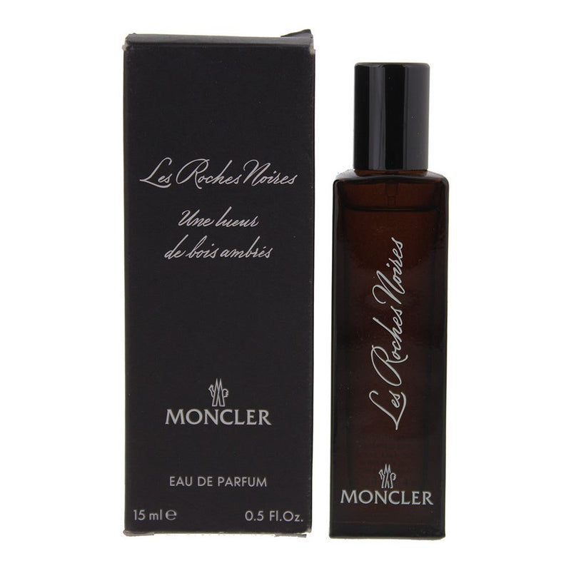Moncler Les Roches Noires Une Lueur De Bois Ambres Eau de Parfum 15ml For Unisex