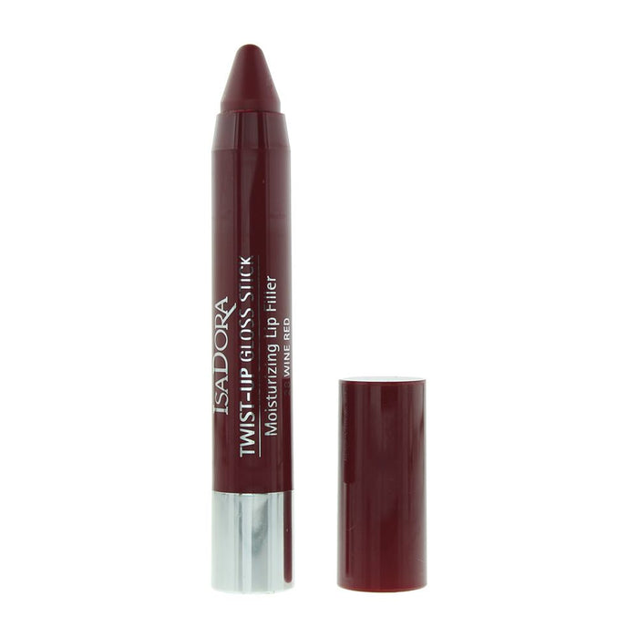 Isadora Twist-Up 28 Wine Red Gloss Stick 2.7g For Women
