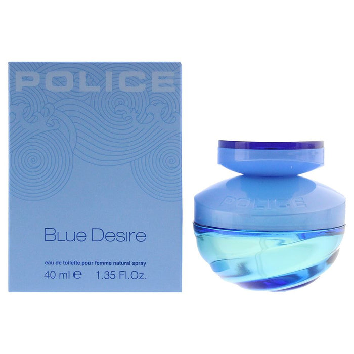 Police Blue Desire Eau de Toilette 40ml Women Spray