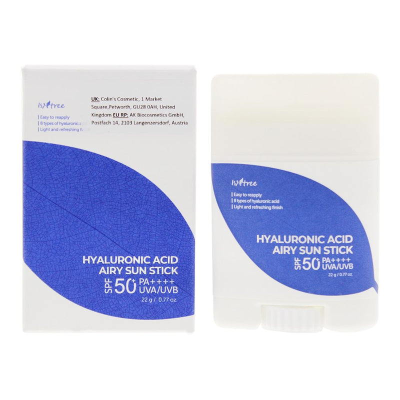 Isntree Hyaluronic Acid Airy Spf 50 Sun Stick 22g For Women