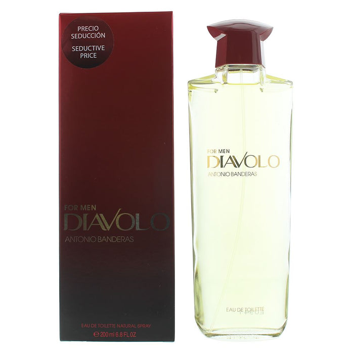 Antonio Banderas Diavolo For Man Eau de Toilette 200ml Spray