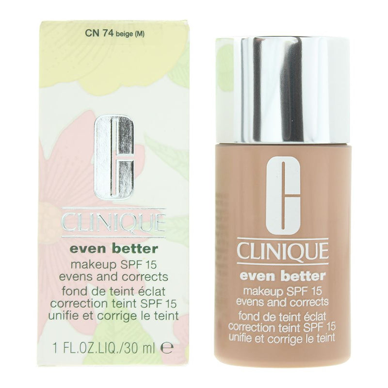 Clinique Even Better Makeup Spf 15 Cn 74 Beige Foundation 30ml For Women