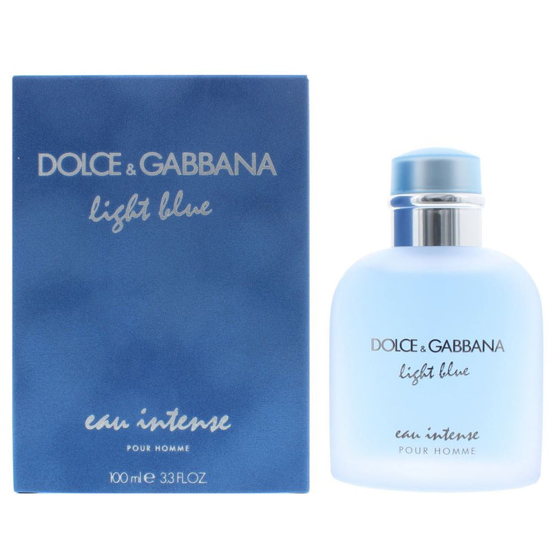 Dolce & Gabbana Light Blue Eau Intense Pour Homme Eau de Parfum 100ml Men Spray