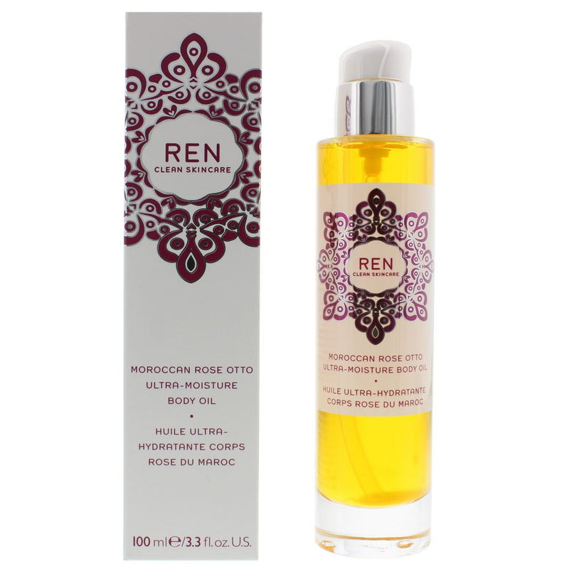Ren Moroccan Rose Otto Ultra-Moisture Body Oil 100ml For Women
