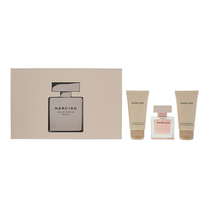 Narciso Rodriguez Cristal 3 Piece Gift Set For Women