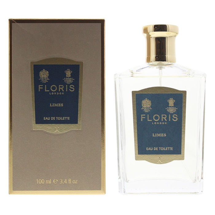 Floris Limes Eau de Toilette 100ml Spray For Her Him Brand NEW